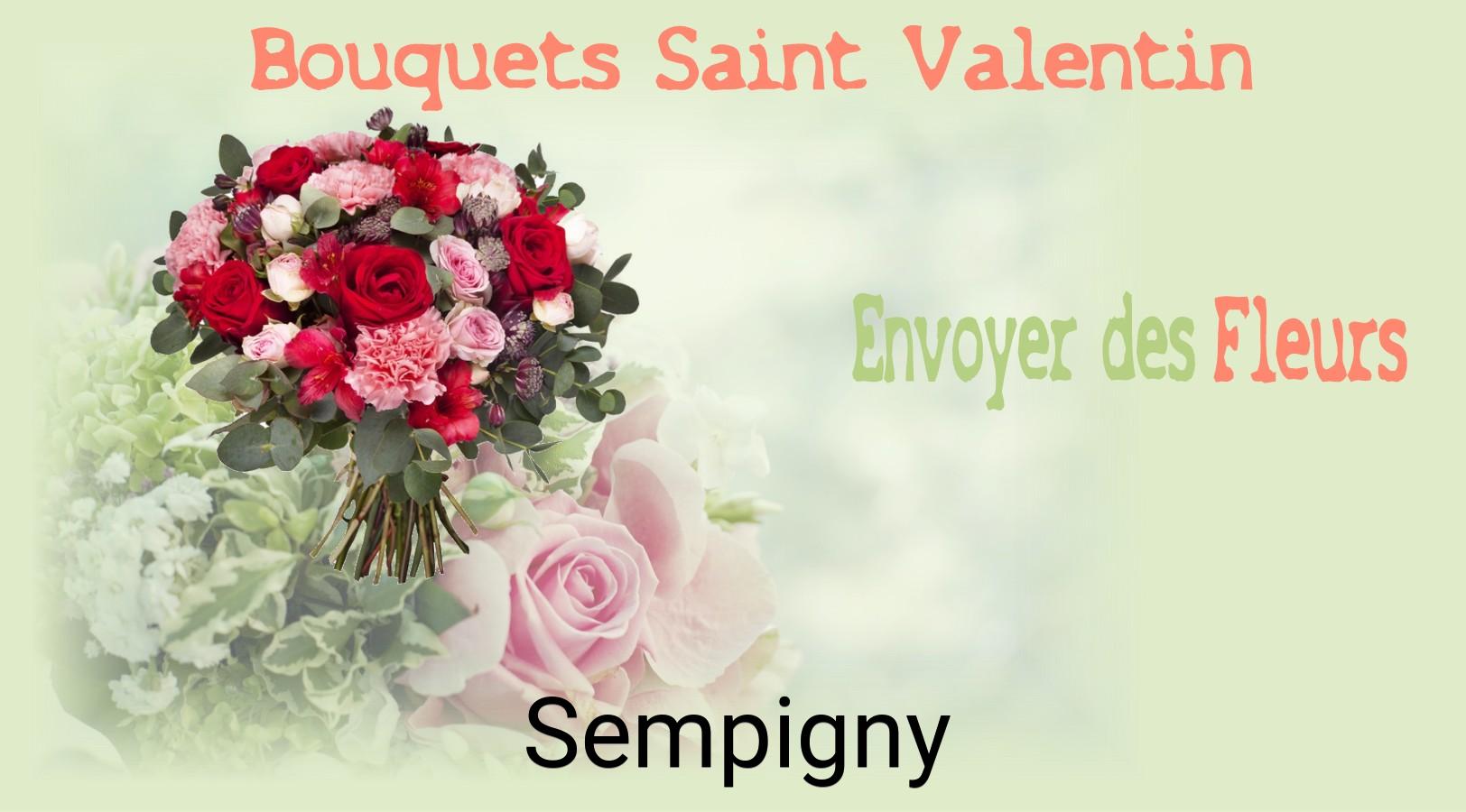 Roses de Saint-Valentin livrées à Sempigny